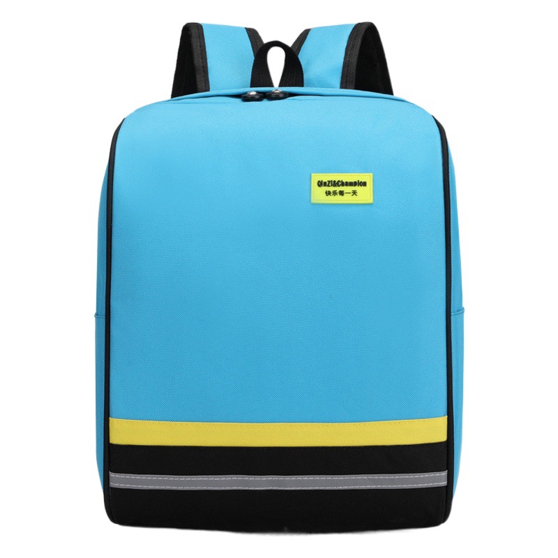 Primary school student schoolbag customized printed logo kindergarten tutorial training educational institution advertising manufacturer schoolbag customized