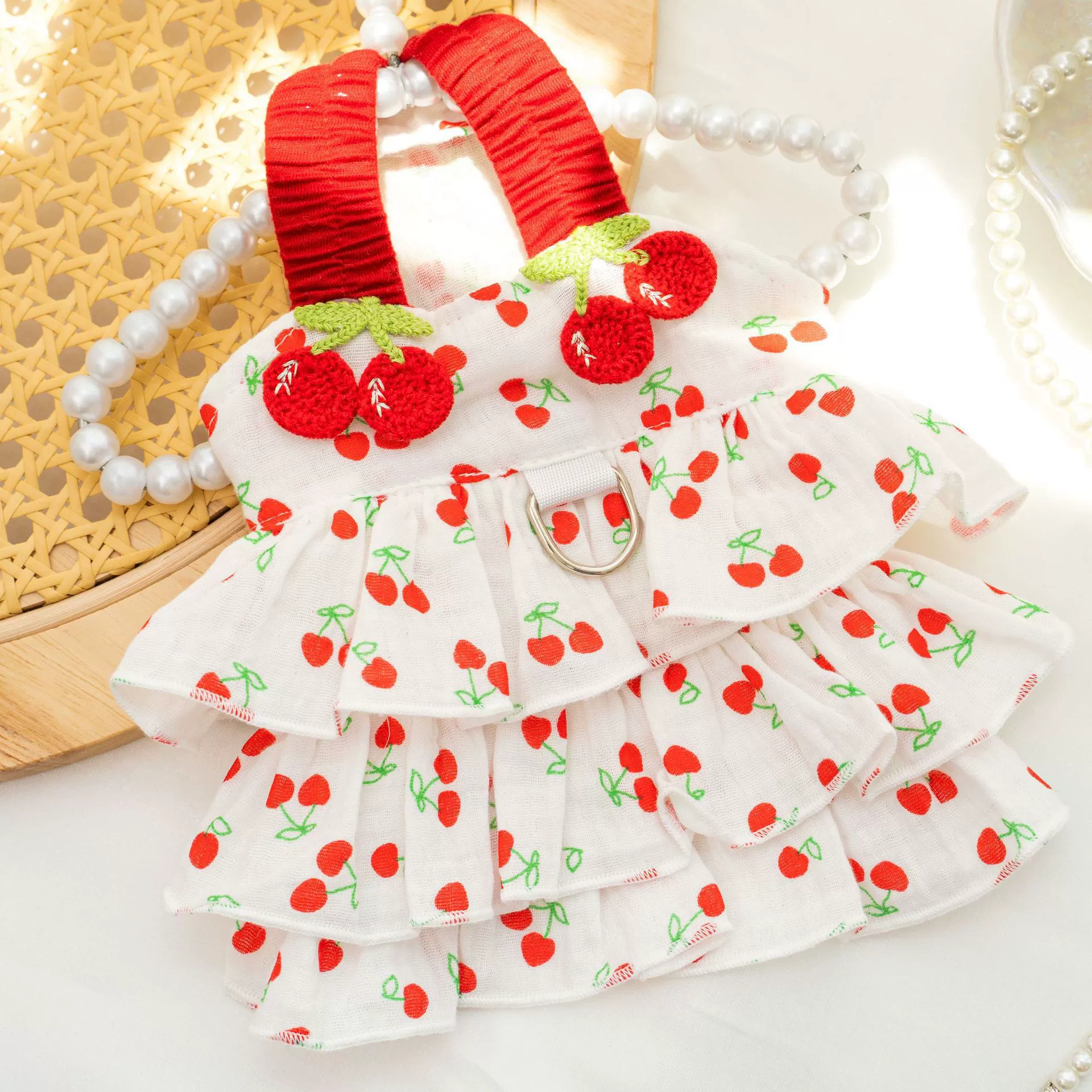 Хлопковое платье для собак и кошек, многослойная юбка для собак, торт, одежда для кошек, товары для собак маленьких и средних размеров, оптовая продажа, лето