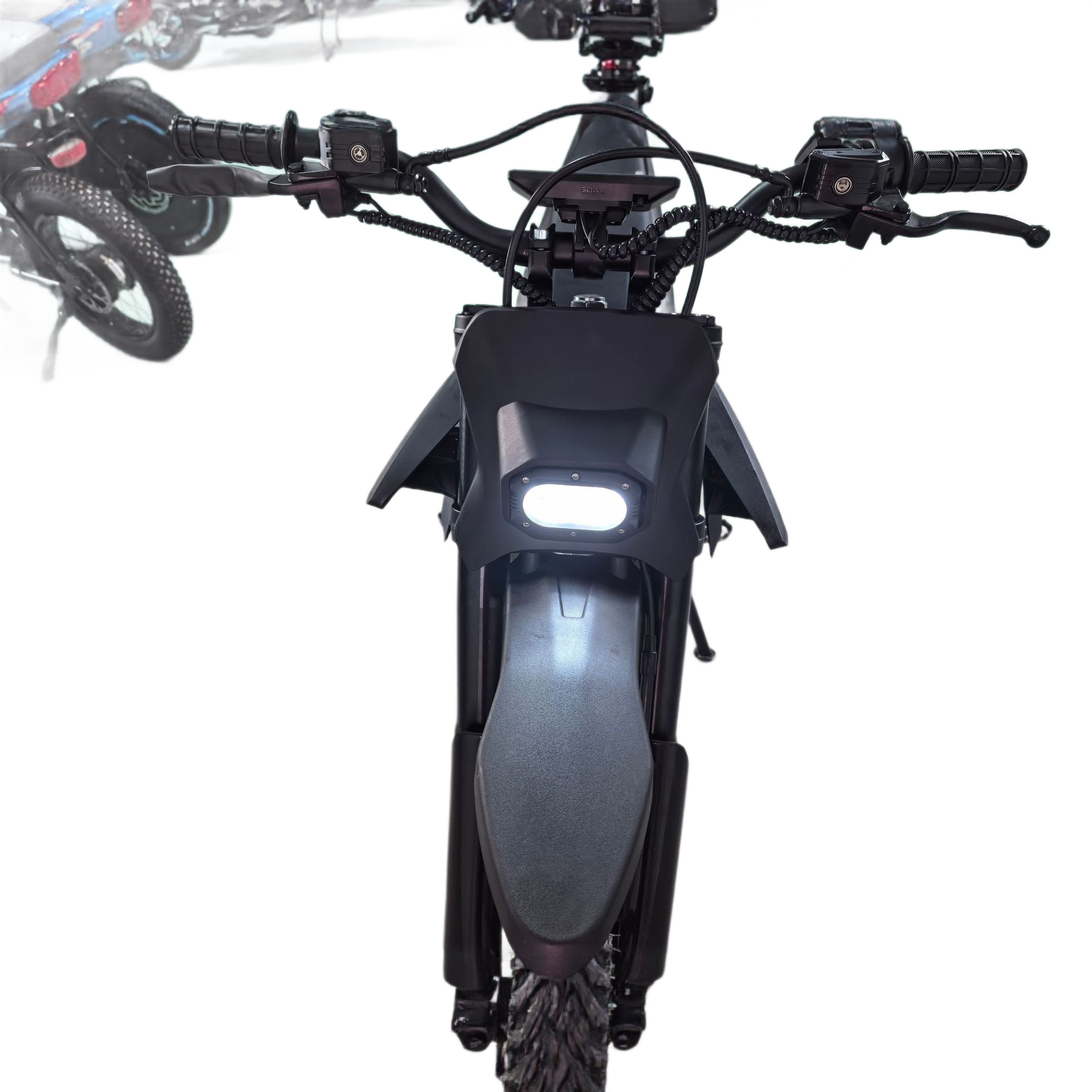 Motocicletas eléctricas todoterreno de litio de 72v para adultos image 6