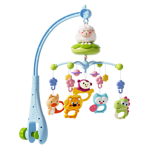 Bedbell baby hanging rotatable bedside night light rattle music box baby 0 to 1 year old newborn toy
