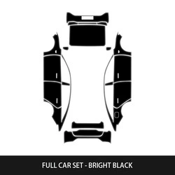 Car paint protective film Invisible Car Wrap Tpu - glossy-black-tpu-24-26-models-zero-running-c01