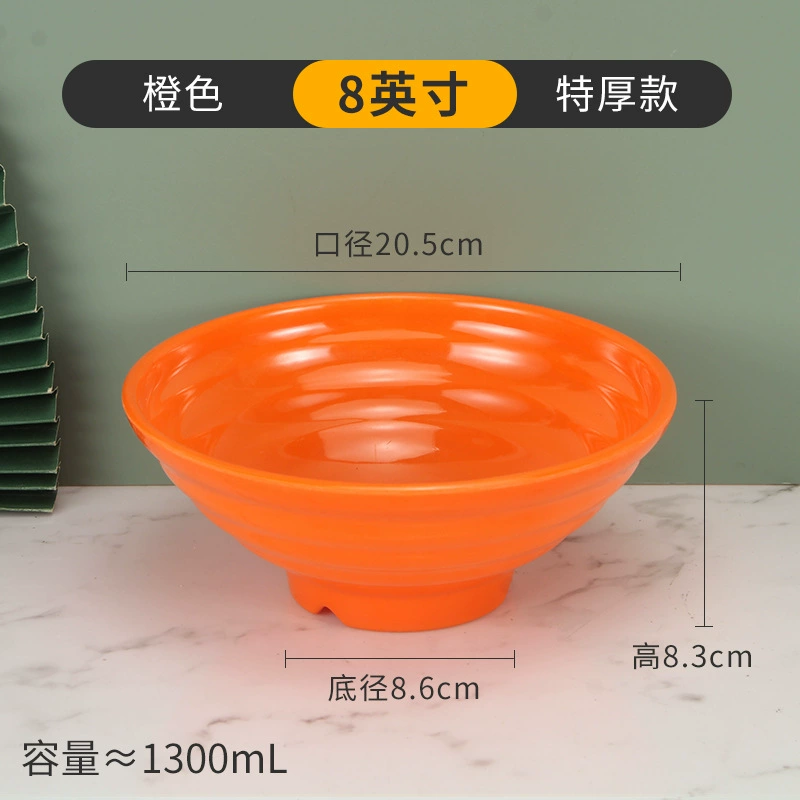 Shatterproof Plastic Soup Bowl, Commercial Grade, Thick Durable 15.5 cm (6") Options