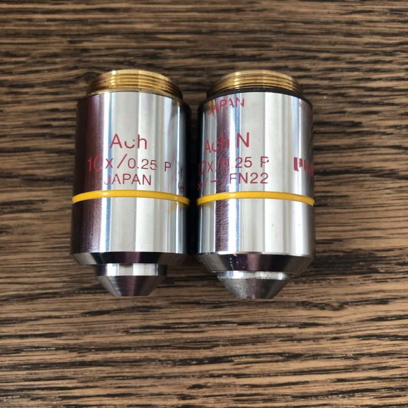 OLYMPUS奥林巴斯Ach N 10X/0.25 P显微镜偏光物镜