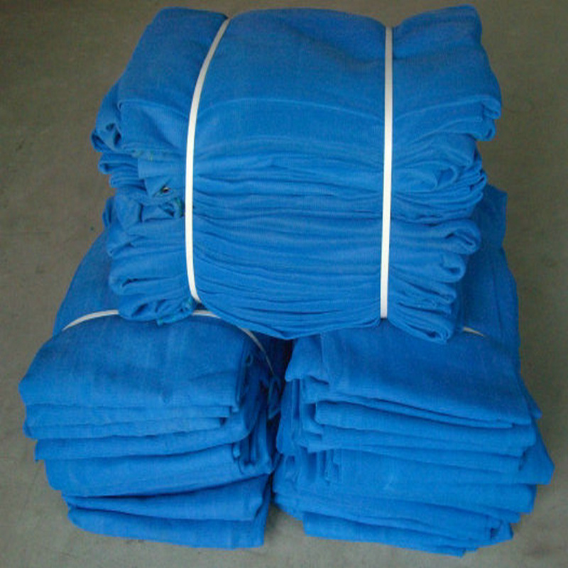 蓝色安全网 原生新料绿色聚乙烯密网 国标灰色工地密目网厂价批发