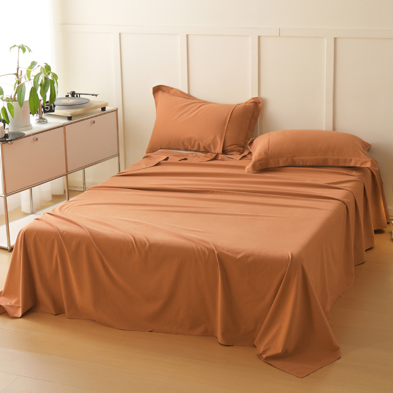A clase 100S sábanas de algodón de color sólido sábanas de algodón de invierno sábanas de calentamiento sábanas de 1,8 m sábanas