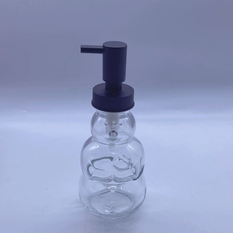 儿童可爱玻璃瓶 沐浴露洗手液洗发水 40牙 乳液分装瓶