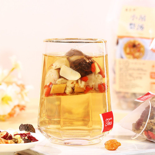 Meizhi Qian Xiao Diao Pear Soup 750g, available in a triangular package, Tremella and Snow Pear Soup, Tea, Longan, Wolfberry and Tremella Infusion