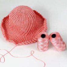 夏季冰丝线手工diy冰麻线批发夏天帽子座垫编织线