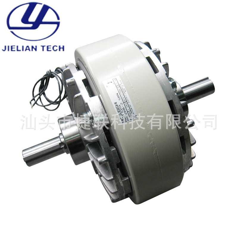 原装日本三菱ZKB-BN型磁粉离合器自然冷却,强制式伸出轴型电机