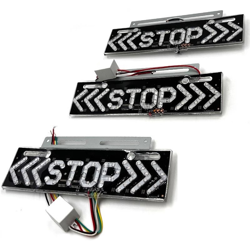 Truck Led Strobe Light 12V 24V Car Stop Colorful Warning Light Rear Fog Light Tail Light Trailer Width Indicator Light