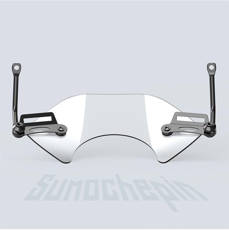 Suitable for Honda Ns125La Windshield Small Windshield Competitive Windshield Retro Accessories Ns150La Front Windshield Modification