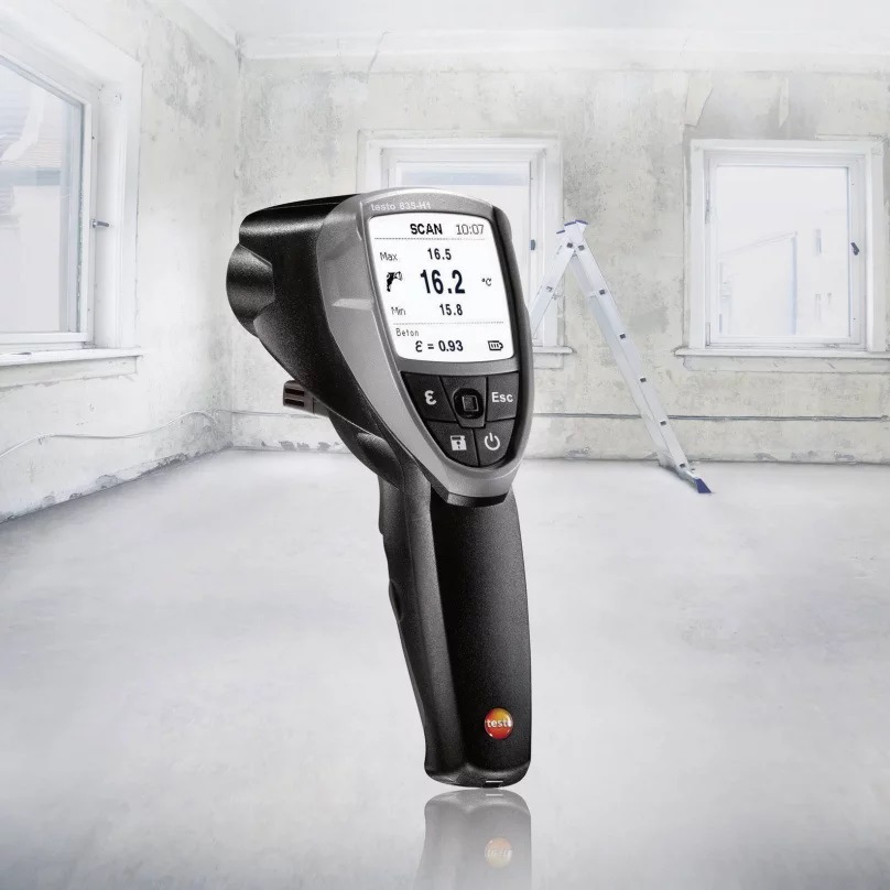 德图testo 835-H1 红外测温仪含湿度模块  检测露点及表面潮湿度