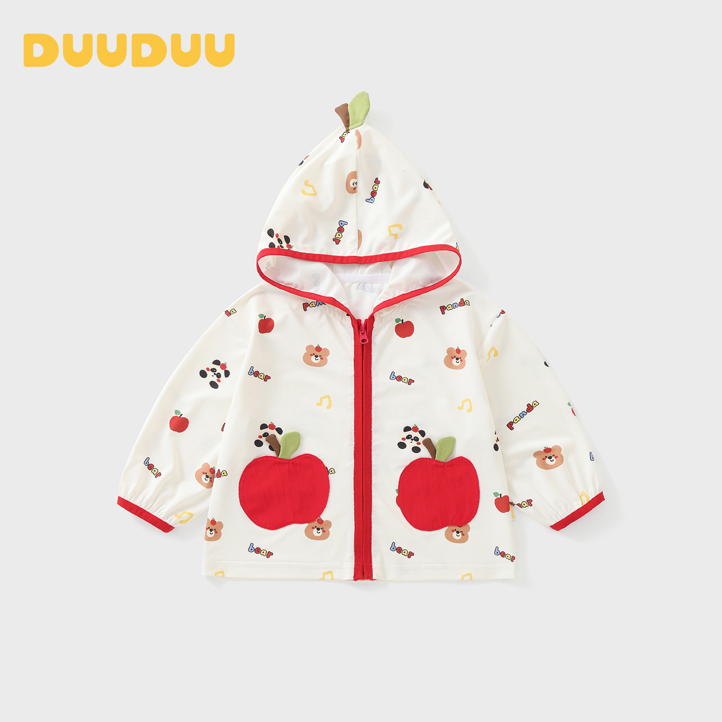 DUUDUU children's clothing, girls' ice silk jacket, 2026 summer, lightweight baby top, Class A children's clothing.