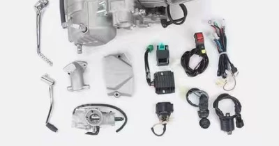 Off-road motorcycle Motorcycle engine and accessories