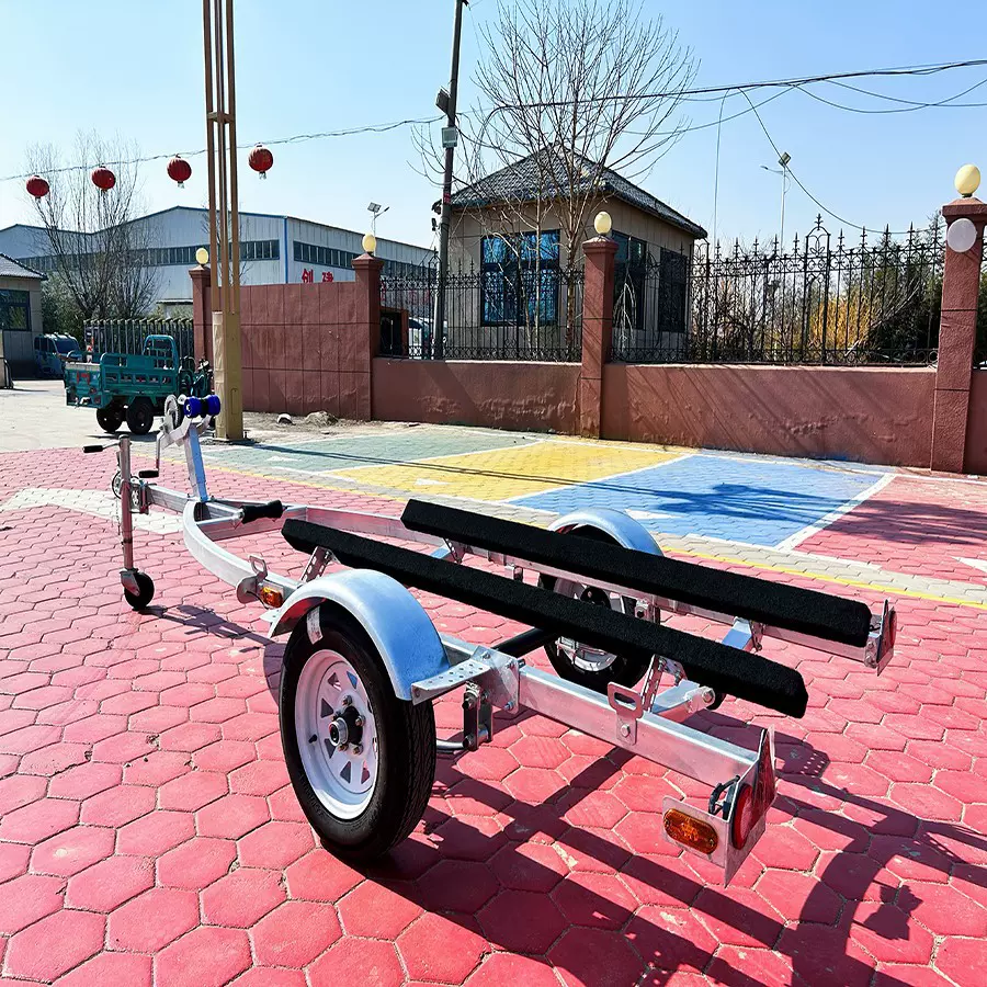 多功能热镀锌游艇拖车中置轴拖挂船用拖车摩托艇