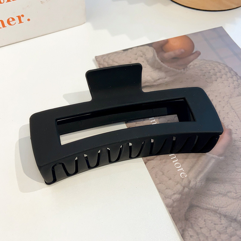 13cm Volumen de pelo clip de tiburón grande clip de pelo cuadrado de nuevo cabeza clip de pelo tocado updo clip de pelo chica