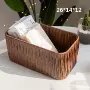 编织手工桌面源头收纳盒