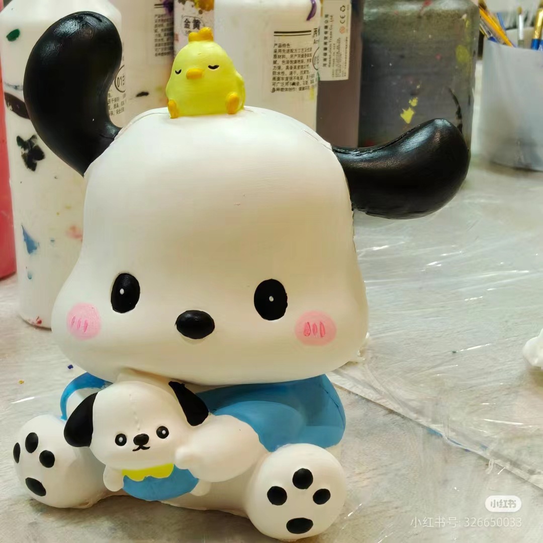 Alcancía de Yeso Grande DIY para Colorear y Pintar para Niños