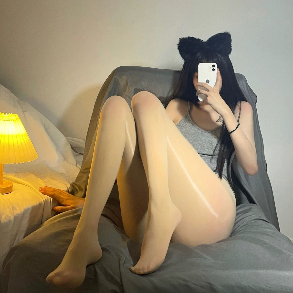 Тонкие сексуальные колготки, носки, интернет-звезда, Flesh color