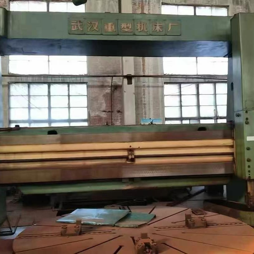 出售二手武汉CQ5250A立式车床车削直径5米卡盘直径3.9米