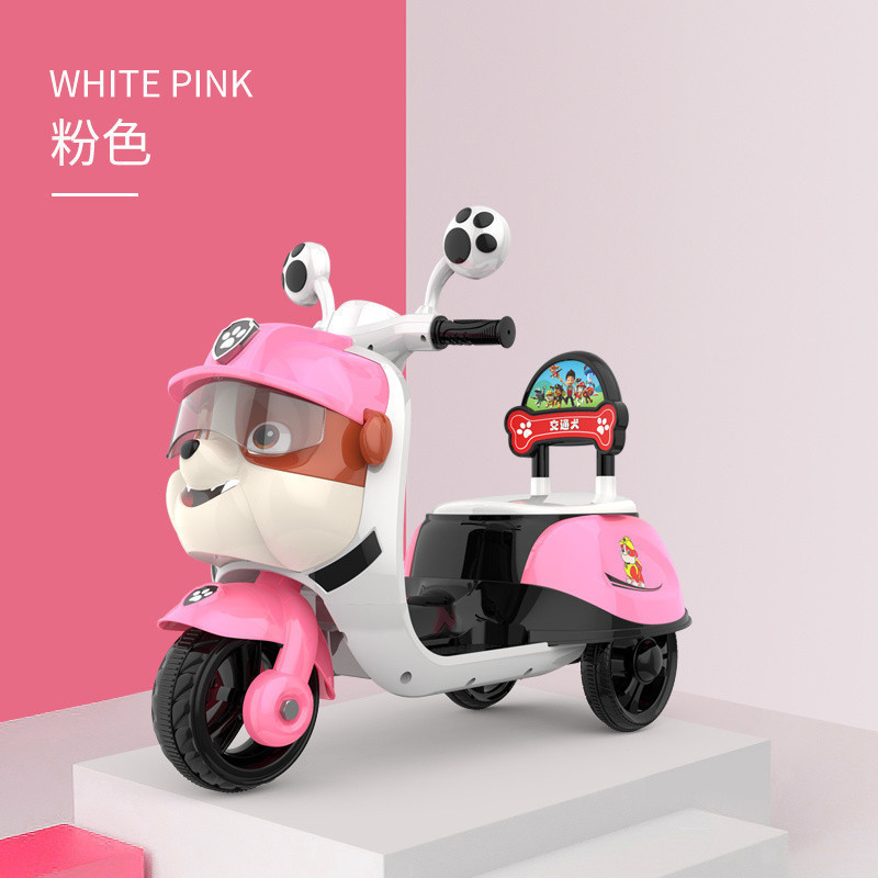 핑크 + 단일 드라이브 조기 교육 음악 + 소형 시간 배터리 2개