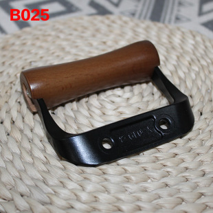 Wholesale Beech Soup Pot Glass Pot Milk Pot Stainless Steel Pot Ear Solid Wood Pot Ear Anti-scalding Handle Steamer Accessories