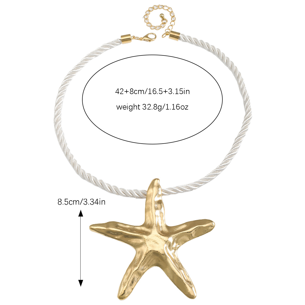 28g Weight 0.03µm Gold Plating Thickness Lobster Trigger Clasp Closure Clasp Closure Type Acrylic Inlay Material Pendant Necklace Classification Twisted Rope Chain Chain Type 1 Piece Quantity Holiday, Daily Occasion Alloy, Polyester Material Star, Heart Shape Pattern Women's Gender Simple Style, Classic Style Style Patchwork Craft Simple Style Classic Style Star Heart Shape Alloy Polyester Wholesale Pendant Necklace 无