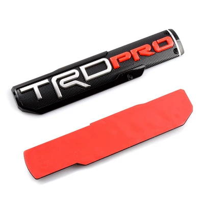 Suitable for Toyota Tundra Car Logo Trd Pro Modified Label Sport Trdbro Car Logo Fender Side Label (Car logo) - pro
