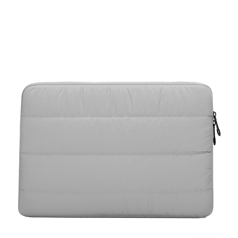 New airbag shockproof quilted lining laptop bag, wear-resistant simple tablet 15inch iPad protective case