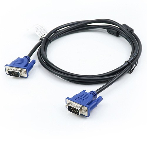 VGA male-to-male computer monitor connection cable for projector and high-definition TV, VGA 3+6 high-definition cable