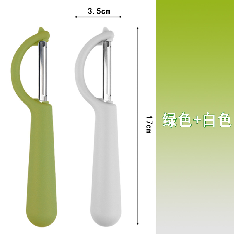 Cuchillo de corte de frutas de cocina de patatas regalo gran cantidad de cuchillo de raspado multifuncional de acero inoxidable puede no