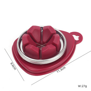 Egg Splitter, Egg Cutter, Preserved Egg Fancy Slicer, Kitchen Gadget for Quick Fruit Cutting