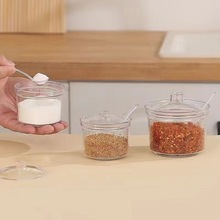 亚克力调味瓶罐塑料套装餐厅饭店用醋瓶盐罐辣椒罐酱油瓶家用商用