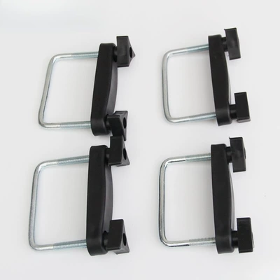 Universal car luggage rack buckle fastener, crossbar type locking accessory for vehicle