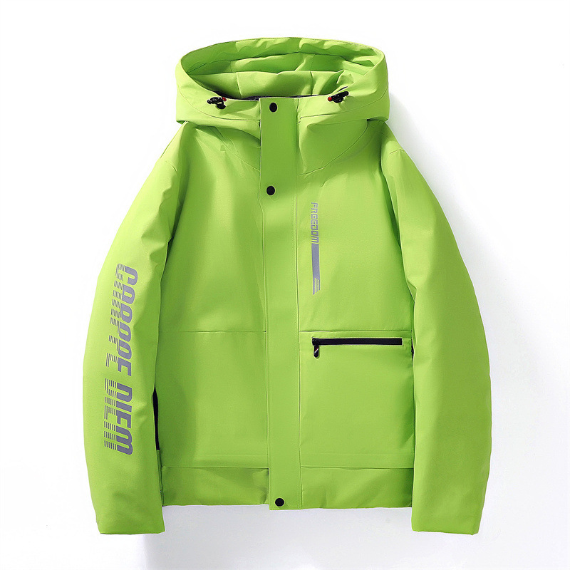 Autumn and Winter Outdoor Jacket Men's Jacket Three-in-One Detachable Down Water-repellent Jacket Women's Climbing Ski Suit