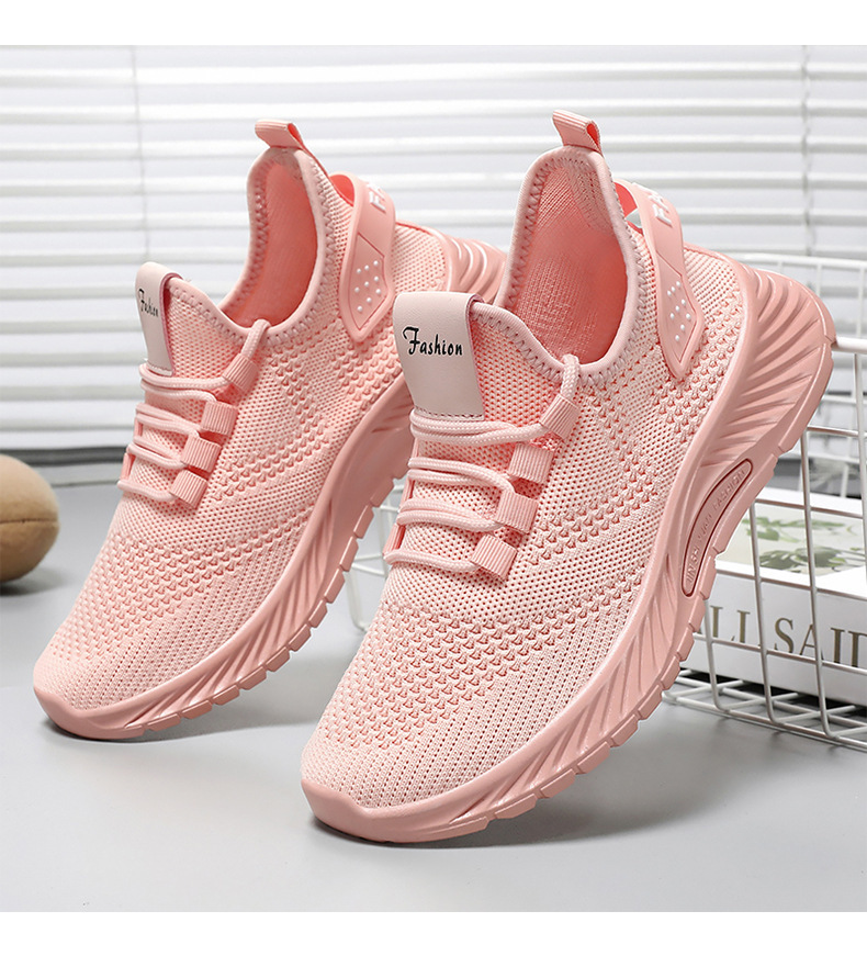 Women's Casual Solid Color Round Toe Sports Shoes display picture 2
