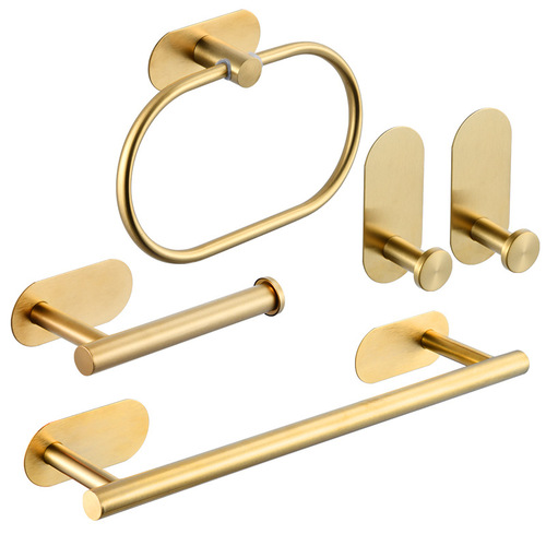Stainless steel towel rack, towel ring, bathroom towel bar, bathroom accessories set, bath towel rack, bathroom tissue rack