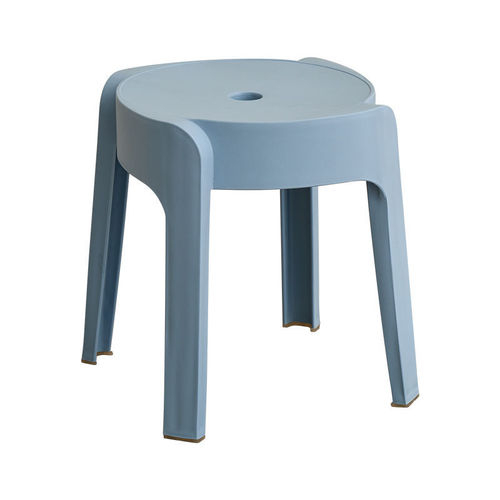 Plastic small stool thickened household small bench adult round stool stackable coffee table stool bathroom non-slip children's low stool