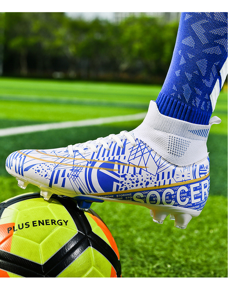 Scarpe Da Calcio Per Bambini E Ragazzi | Unisex | Antiscivolo | Taglie 28-37 | Ideali Per Allenamento - Foto 2