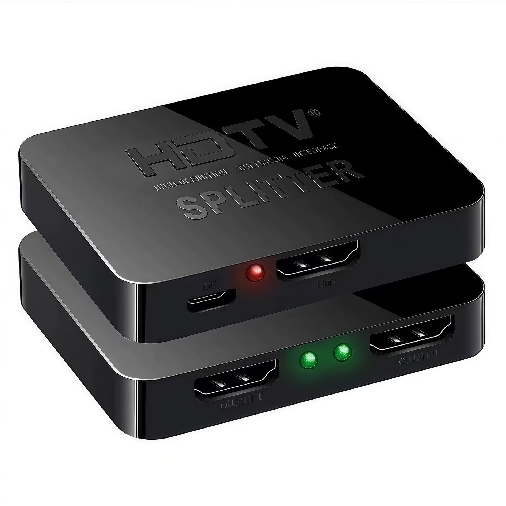 Кросс-бордер HDMI сплиттер один вход в два 4K высокое разрешение HDTV один вход в два выхода один вход в четыре с одинаковым экраном многоинтерфейсный