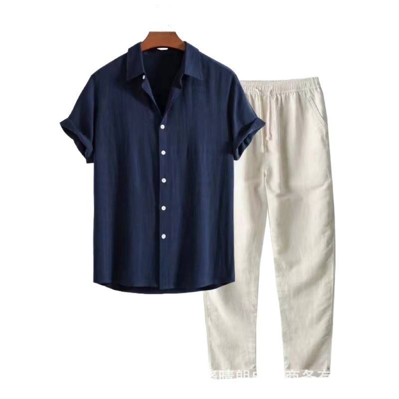 summer solid color universal shirt for leisure