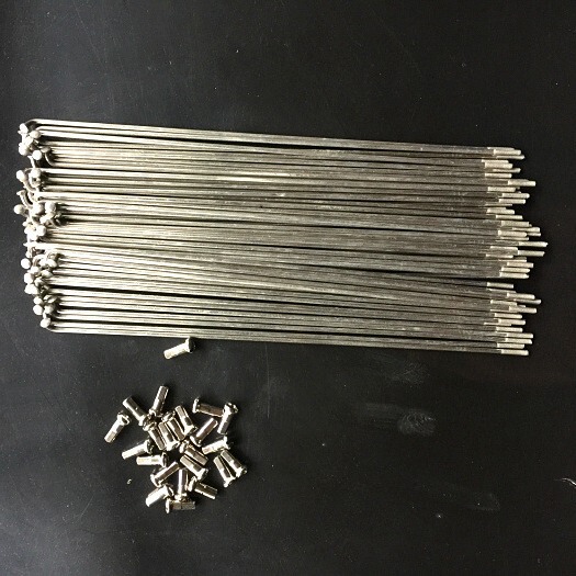 No. 13 304 stainless steel spokes 13g Japanese bicycle spokes 304 stainless steel bicycle spokes mountain bike