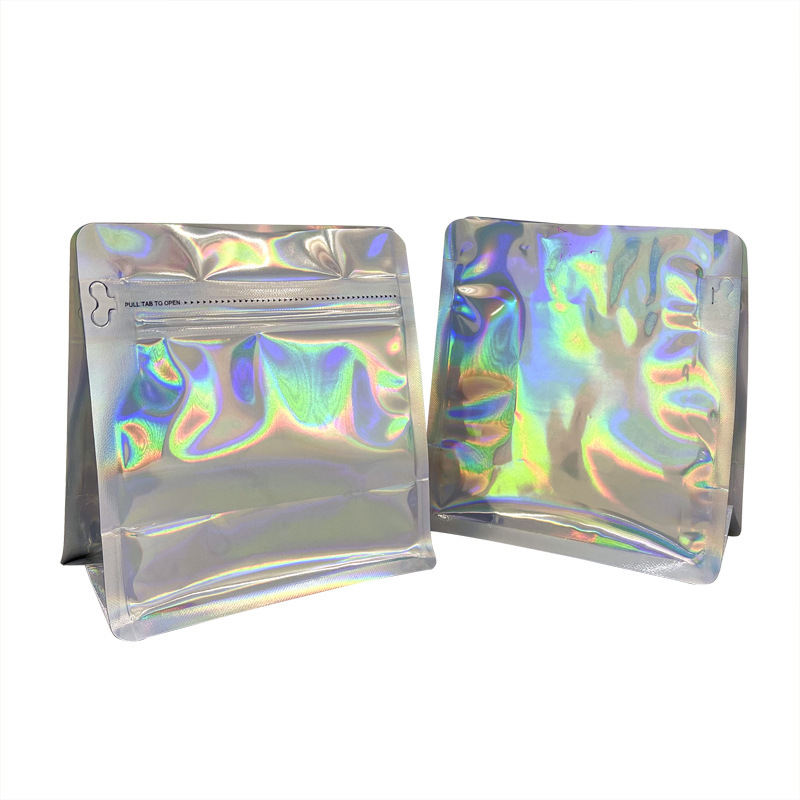 简约时尚咖啡气阀袋八边封咖啡豆茶叶食品单向排气包装防潮密封袋