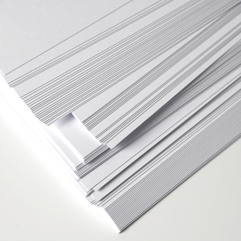 Square white card paper*** Round white card black card thick double-sided card paper for reading and writing