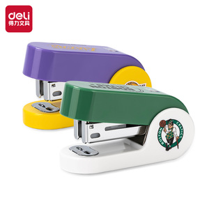 Deli stapler TA256(NBA) small size student small stationery stapler portable home labor-saving