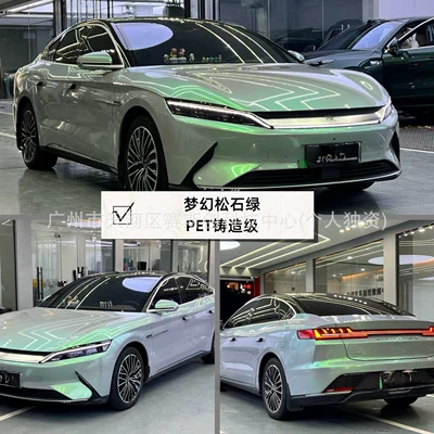 Auto Color Change Film Application - fantasy-turquoise-green-152m-x-1m