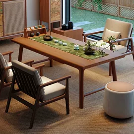 实木床;桌类、茶几;餐桌
