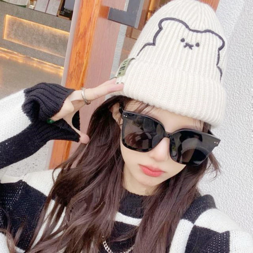 Factory Direct Sale Large Frame Fashionable Versatile GM Sunglasses Sun Glasses Personalized Korean Version Internet Celebrity Ins Sunshading Glasses