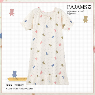 ���cС���ļ�˯��Ů��2026�¿�޿�ͨ�L100�޼�����˯ȹ�Ҿӷ�