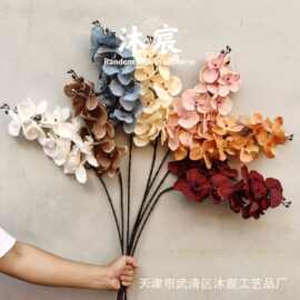 仿真婚庆蝴蝶兰兰花 婚庆婚礼堂装饰假花 客厅摆件绢花花艺人造花